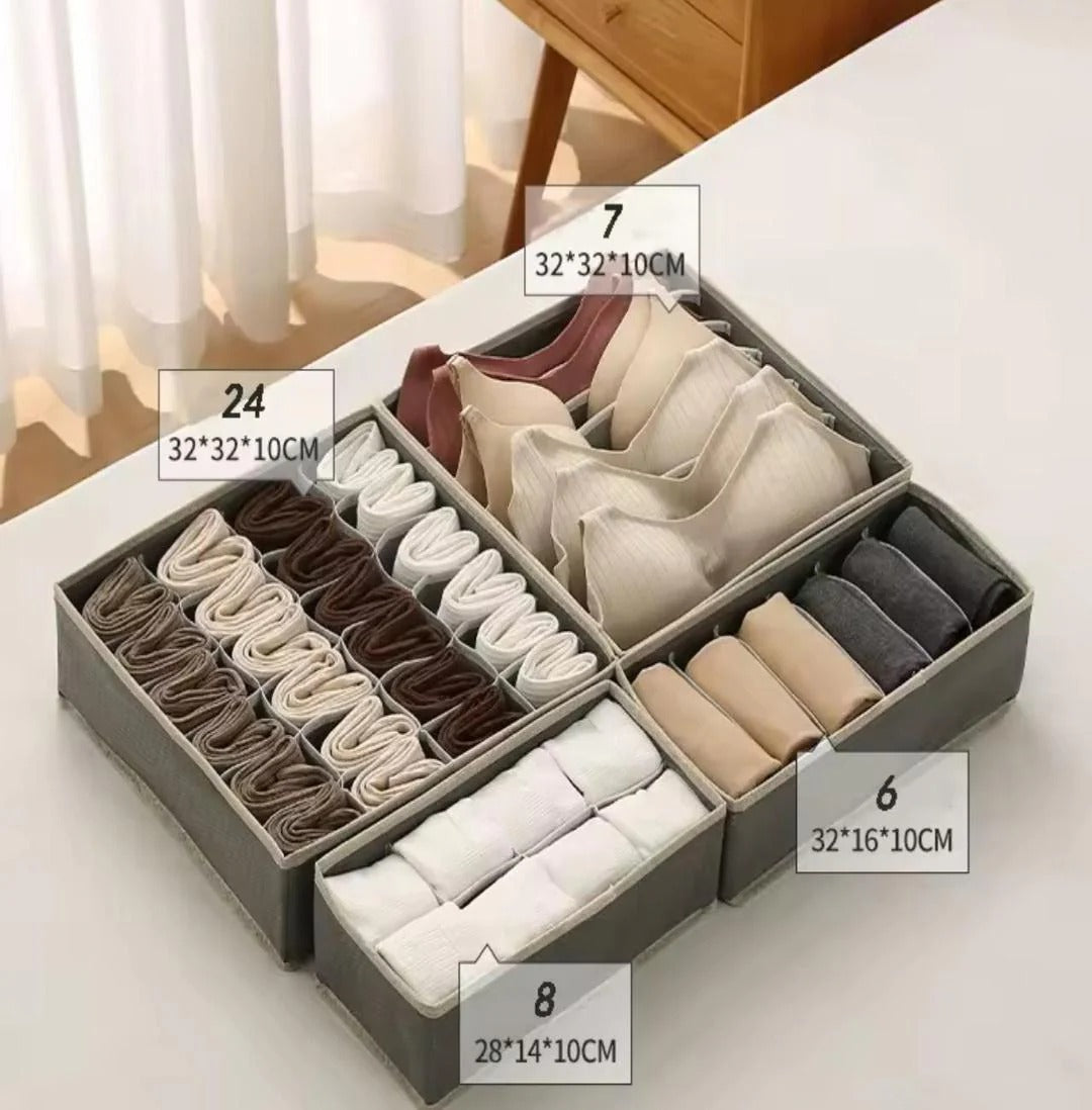 ORGANIZADOR DE ROPA INTERIOR 4 EN 1 + ENVÍO GRATIS