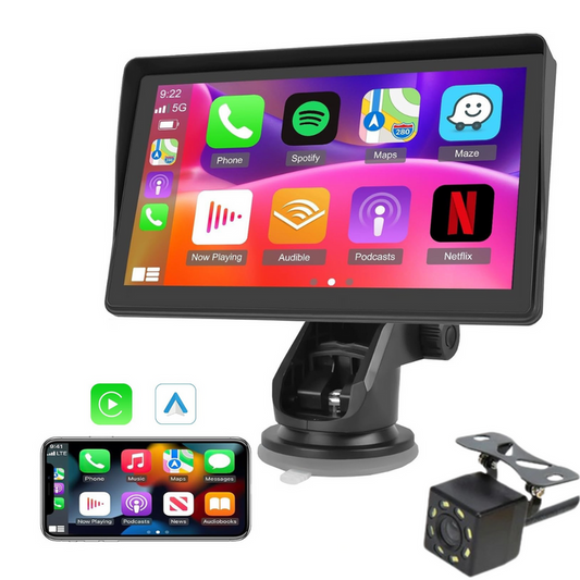 Pantalla 10" Smart CarPro™ + Cámara de Retroceso de Regalo.