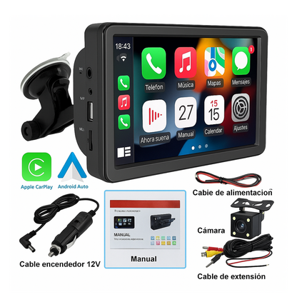 Pantalla 10" Smart CarPro™ + Cámara de Retroceso de Regalo.