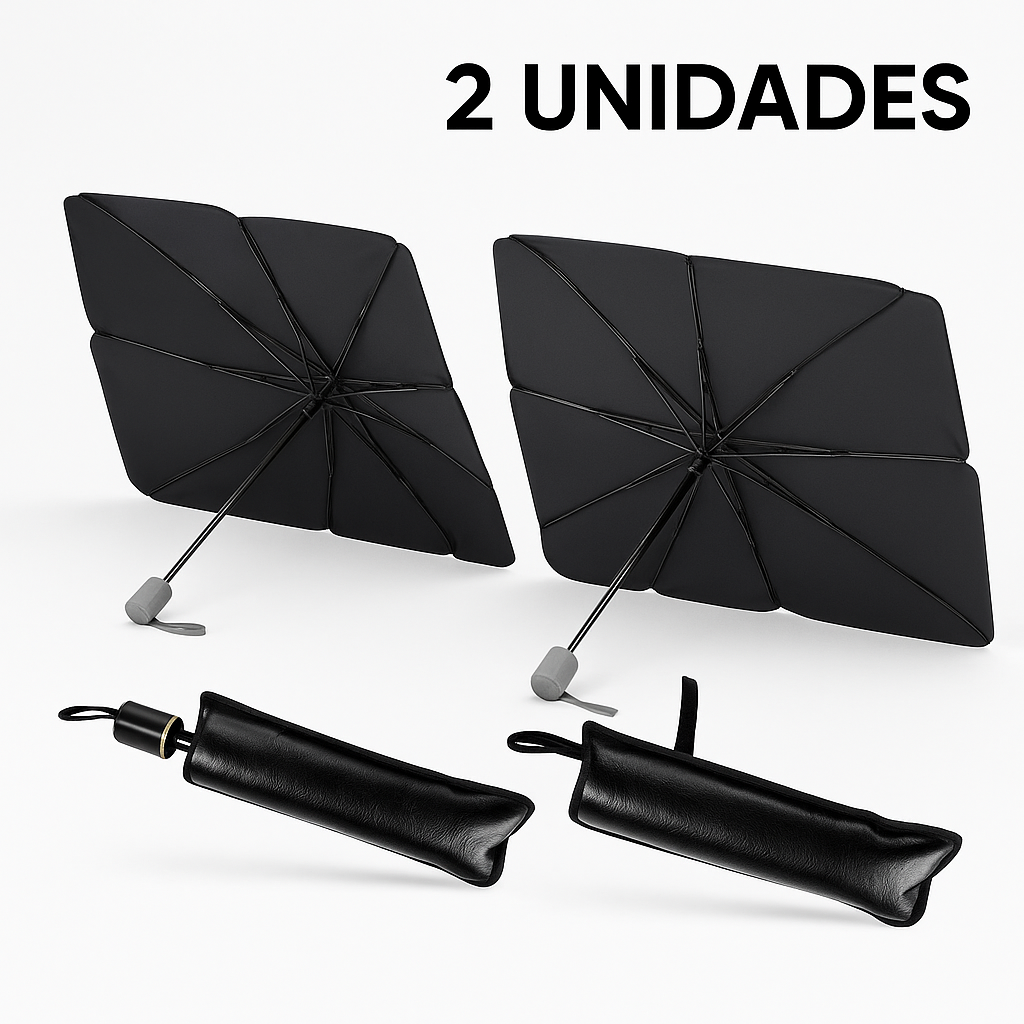 PARASOL PLEGABLE ANTI RAYOS UV PARA COCHE SombrAuto™