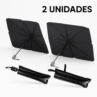 PARASOL PLEGABLE ANTI RAYOS UV PARA COCHE SombrAuto™