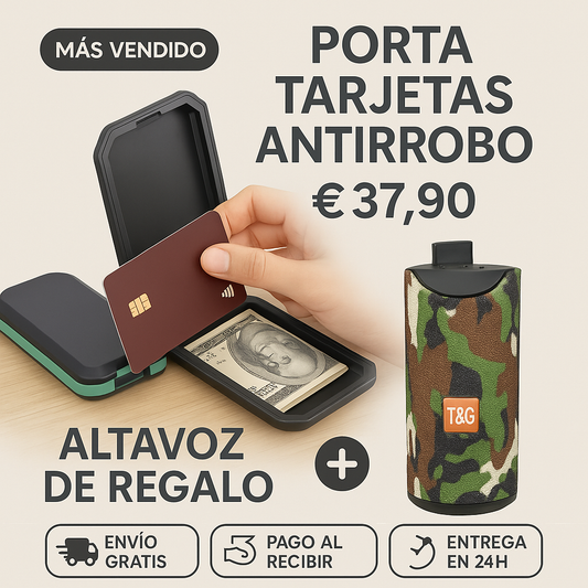 Tu dinero seguro + sonido potente de regalo