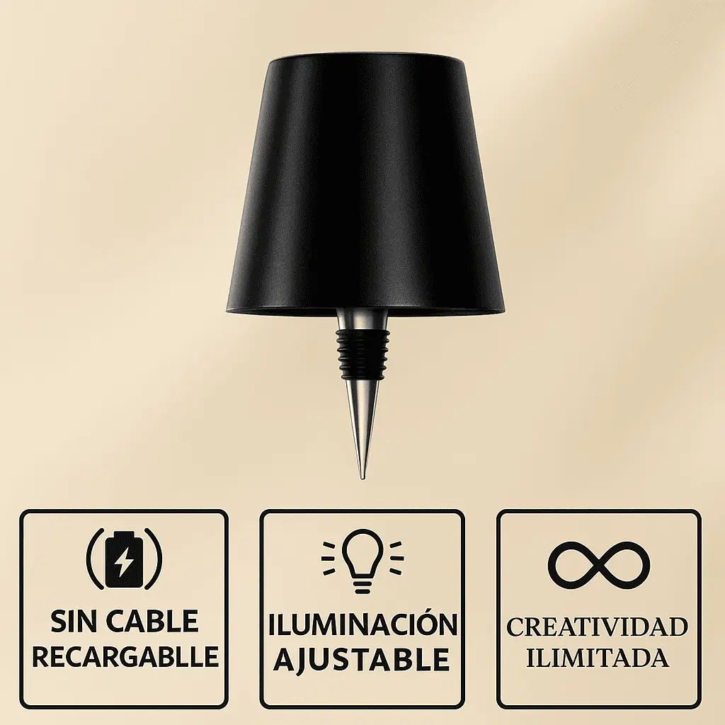 LumaTouch™- Sin cables, elegante — Con Solo un Toque.