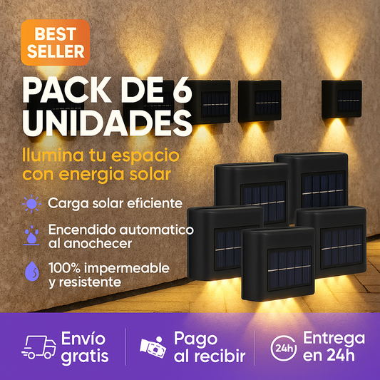 Luces de Pared LED Solares