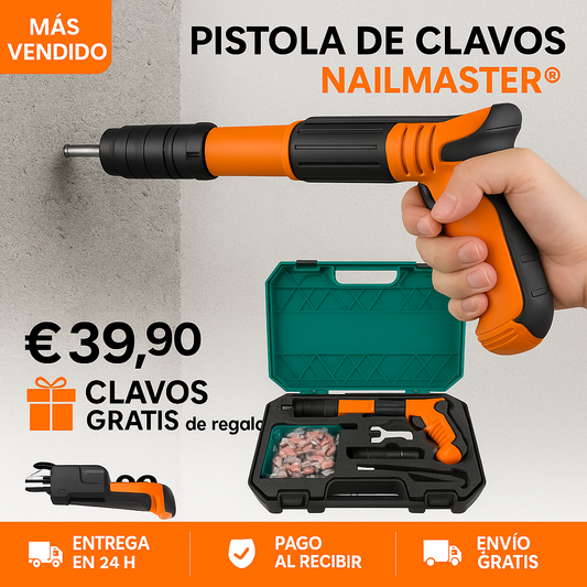 🛠️ NAILMASTER JET + PACK PREMIUM – Todo lo que necesitas desde el primer disparo!
