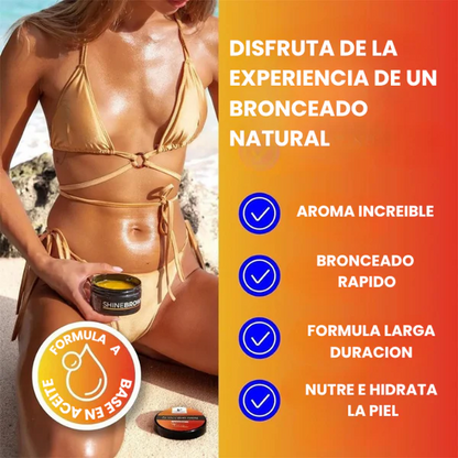 (COMPRA 1 Y LLÉVATE 2)  Bronceado natural en sólo 1 día.