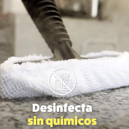 LIMPIADOR A VAPOR MULTIUSOS + 9 ACCESORIOS GRATIS!