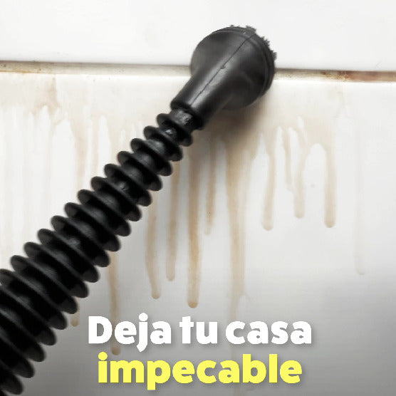 LIMPIADOR A VAPOR MULTIUSOS + 9 ACCESORIOS GRATIS!