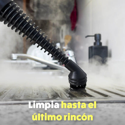 LIMPIADOR A VAPOR MULTIUSOS + 9 ACCESORIOS GRATIS!