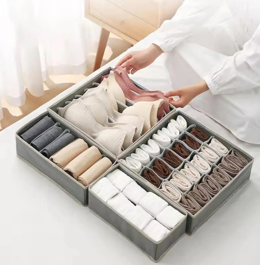 ORGANIZADOR DE ROPA INTERIOR 4 EN 1 + ENVÍO GRATIS