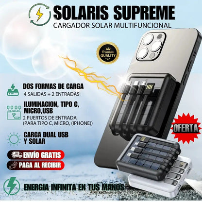 PowerSolar-Carga veloz, potencia duradera.