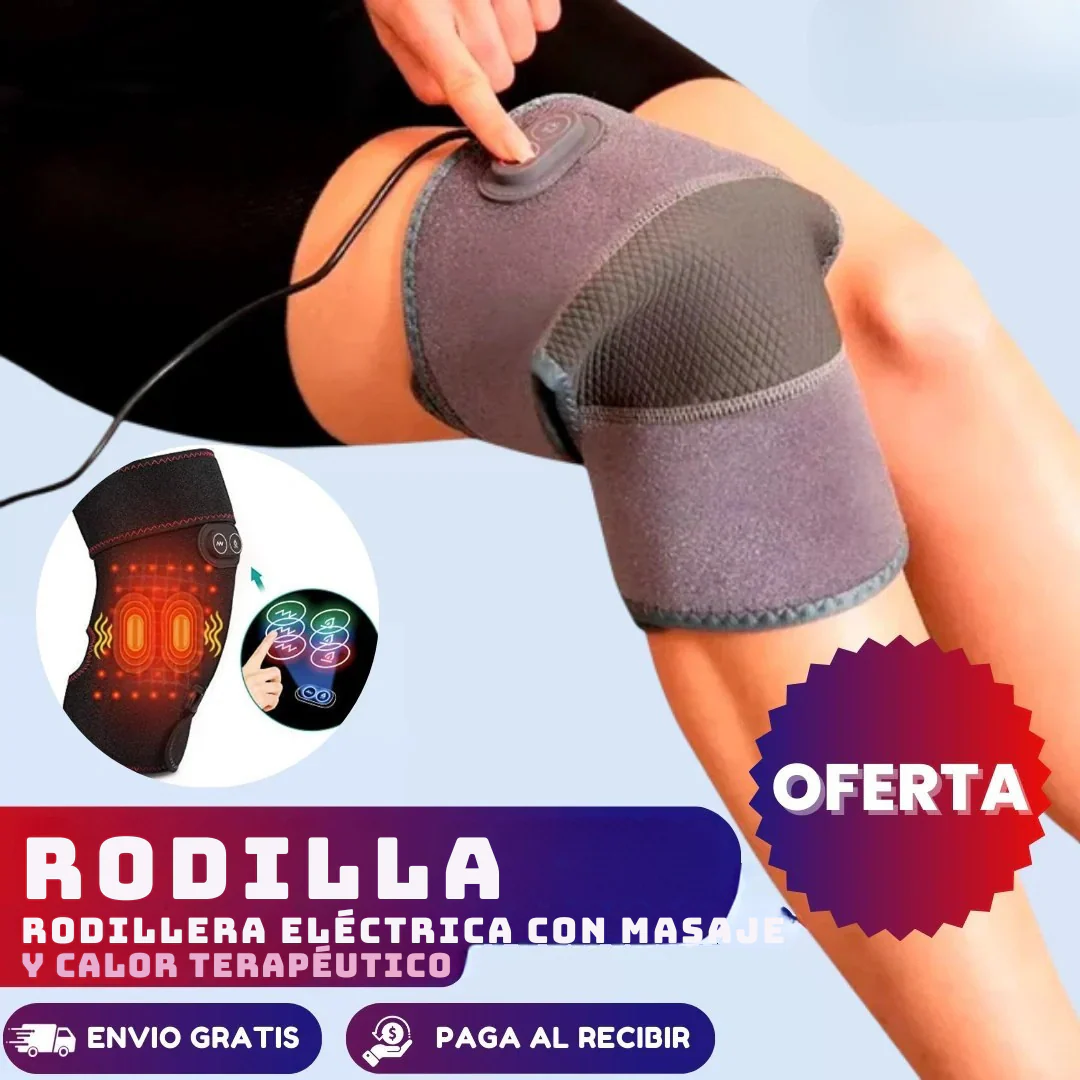 Rodillera Térmica de Calentamiento Rápido para Aliviar el Dolor