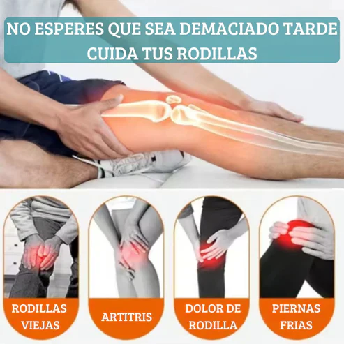 Rodillera Térmica de Calentamiento Rápido para Aliviar el Dolor