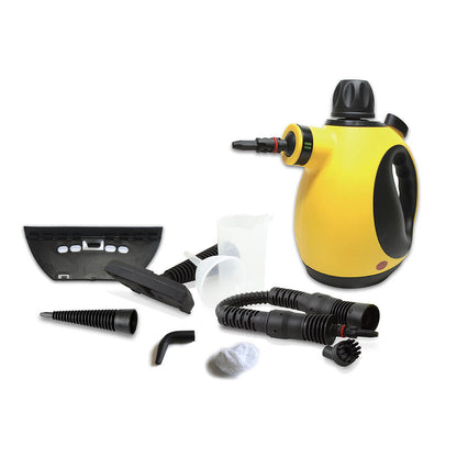 LIMPIADOR A VAPOR MULTIUSOS + 9 ACCESORIOS GRATIS!