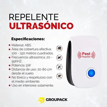 REPELENTE ULTRASONICO DE INSECTOS